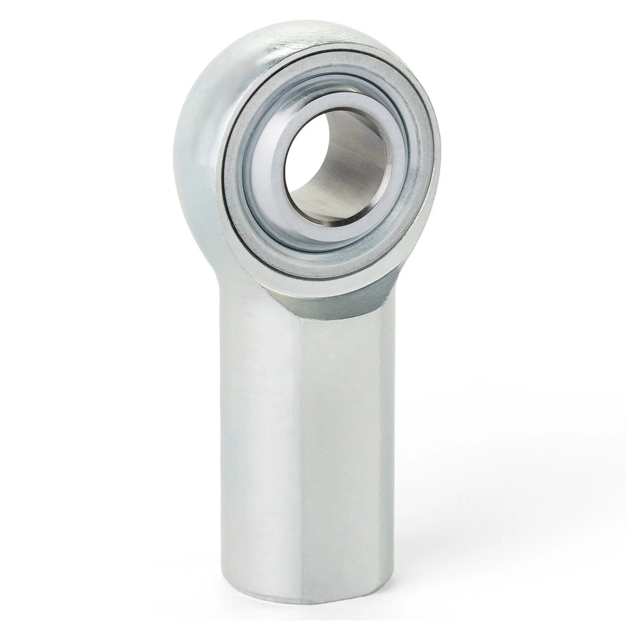 QA1 HFR6 H Series rod end with 3/8 inch bore and 3/8-24 right hand female thread