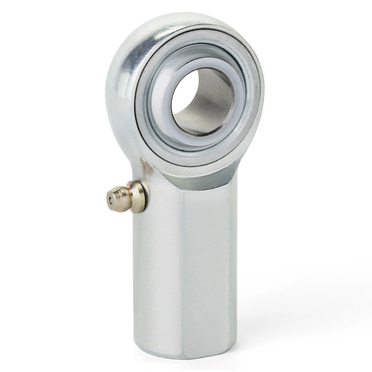 QA1 KFR6Z K Series rod end with 3/8 inch bore and 3/8-24 right hand female thread