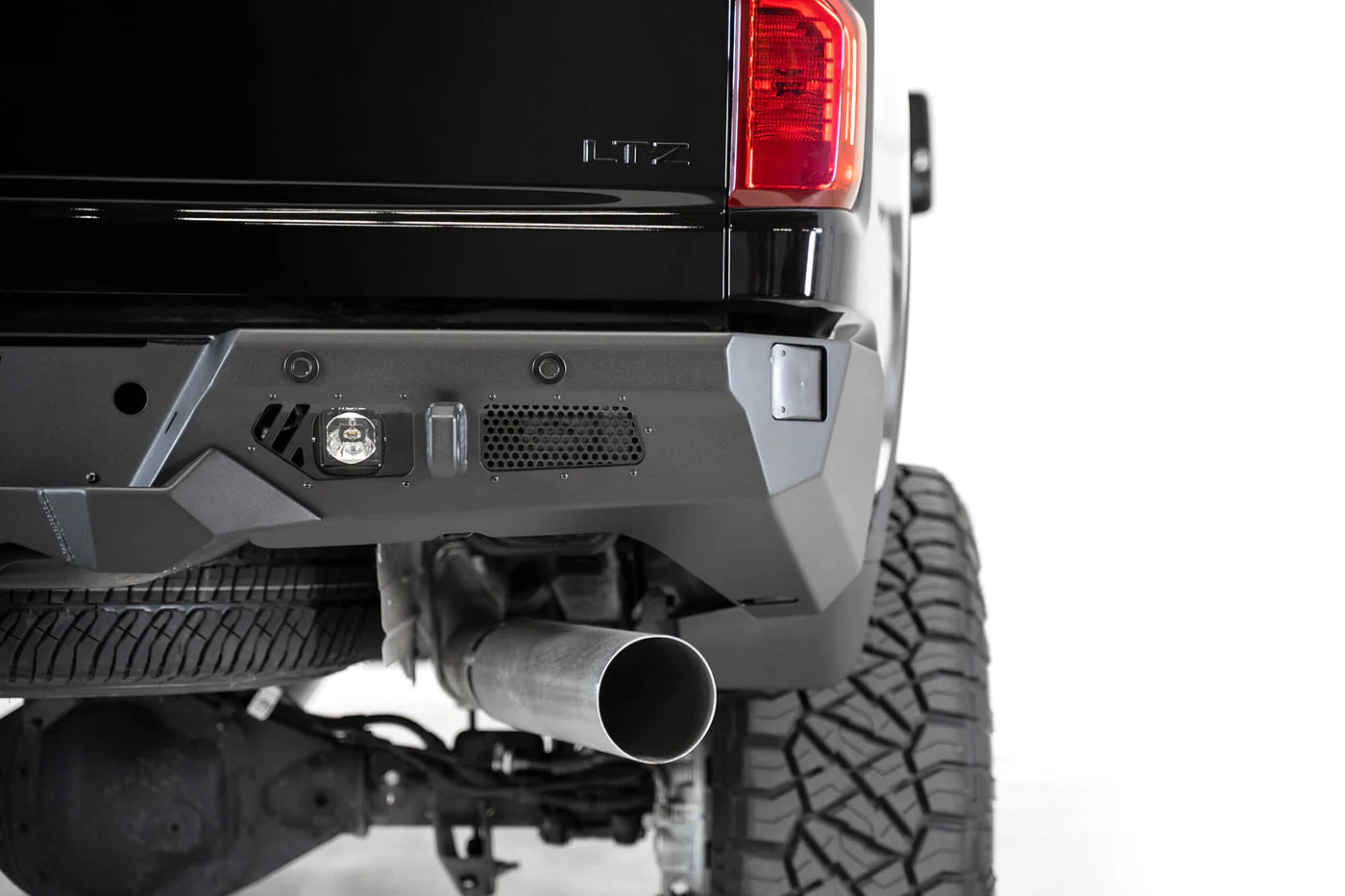 2020-2023 GMC/CHEVY 2500 BOMBER HD REAR BUMPER W/ BLIND SPOT R270021280103 Addictive Desert Designs