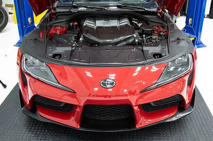 OLM Carbon Fiber Radiator Cooling Plate - 2020 Supra