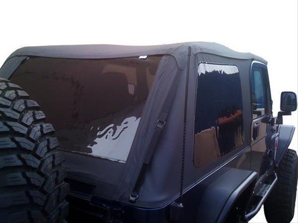 Rampage Frameless Soft Top Kit 2004-2006 Jeep Wrangler TJ Unlimited - 109635