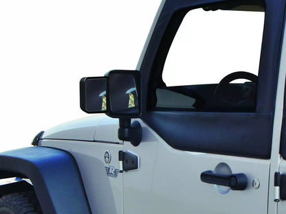 Rampage Mirror Extensions for 2007-2018 Jeep Wrangler JK - 8605