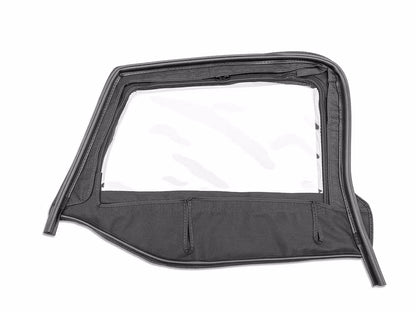 Rampage Upper Door Replacement Skins Black Denim for 2007-2018 Jeep Wrangler JK Half Doors - 89735