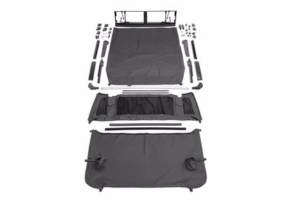 Rampage Trailview Tonneau Top for 2007-2018 Jeep Wrangler JK - 990135