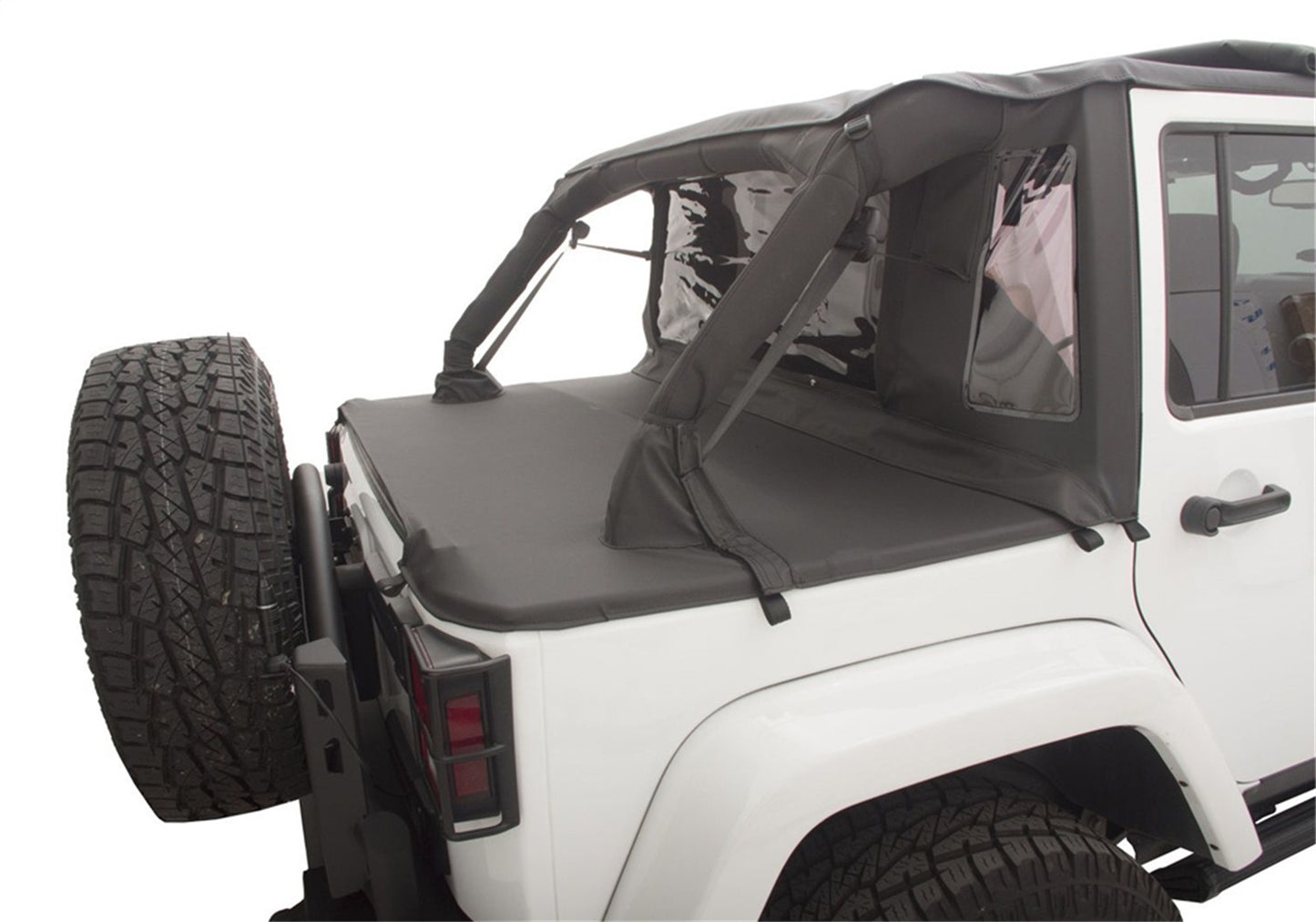 Rampage Trailview Tonneau Top for 2007-2018 Jeep Wrangler JK - 990135
