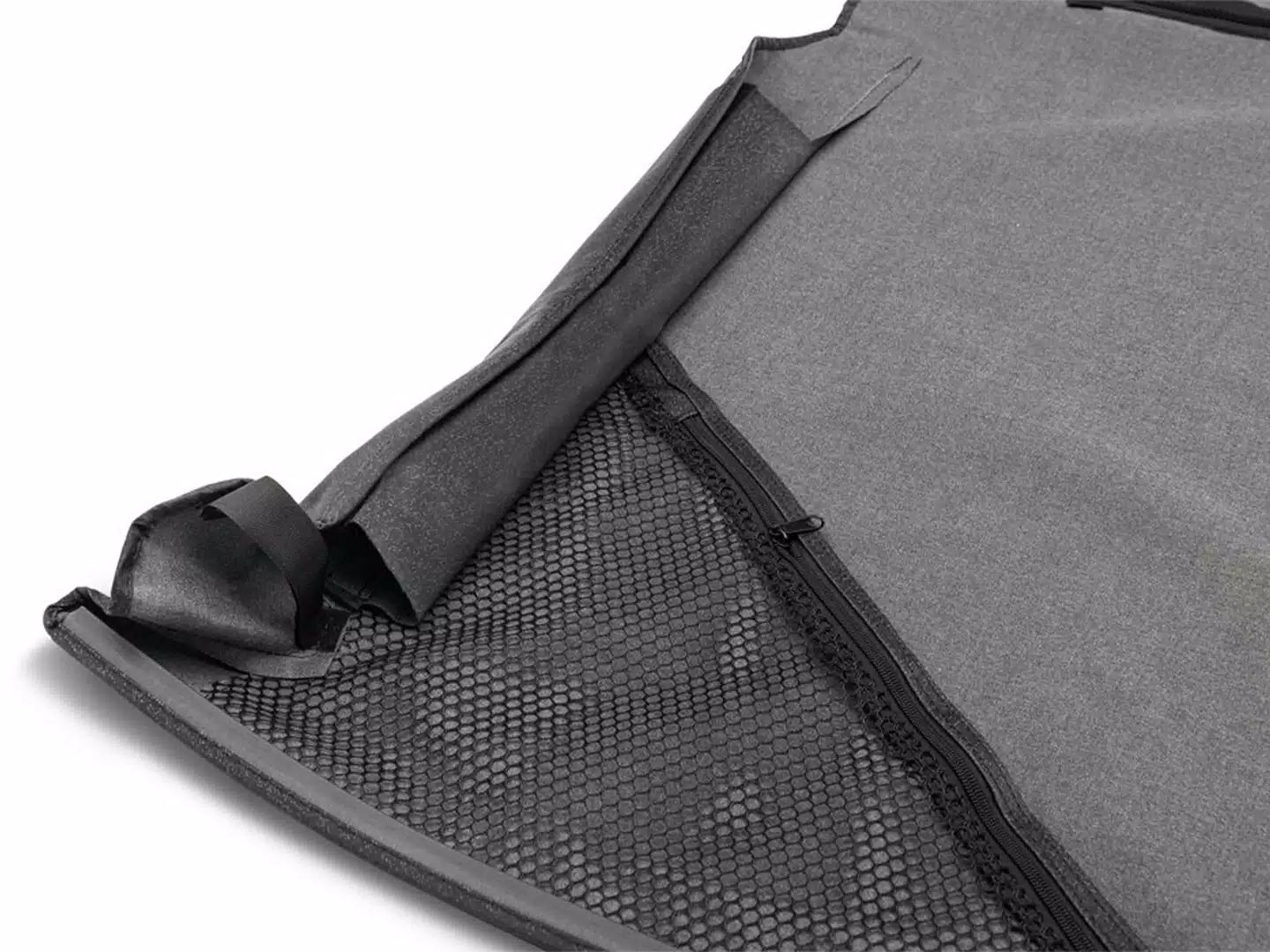 Rampage TrailView Tonneau Top Black Diamond for 2007-2018 Jeep Wrangler JK - 990235
