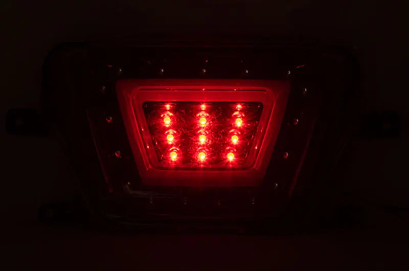OLM V2 F1 Style Multifunction 4th Brake Light (Smoke Lens, Black Base, Red Bar) - 2020+ Supra