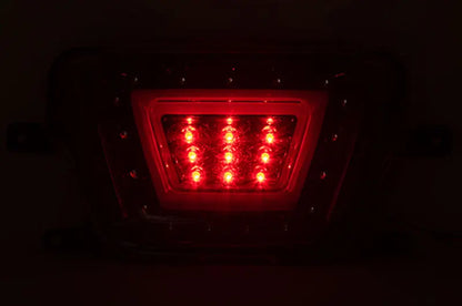 OLM V2 F1 Style Multifunction 4th Brake Light (Smoke Lens, Black Base, Red Bar) - 2020+ Supra