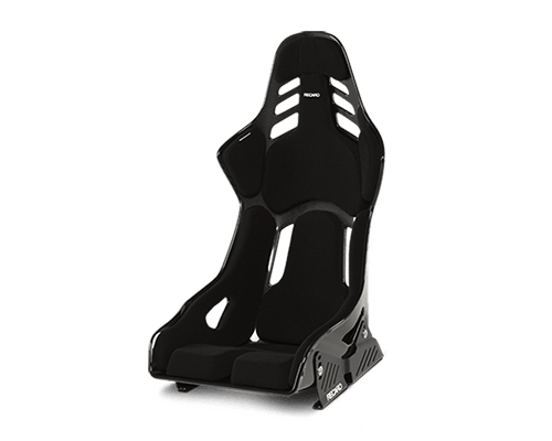 Recaro Podium CFK (CF/Kevlar) FIA/ABE Large/Left Hand Seat - Perlon Velour Blk