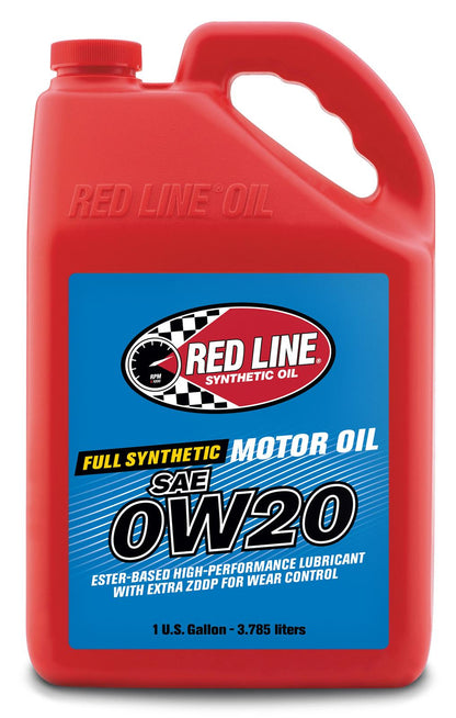 Red Line 11805 0W‑20 Full Synthetic Motor Oil – 1 Gallon