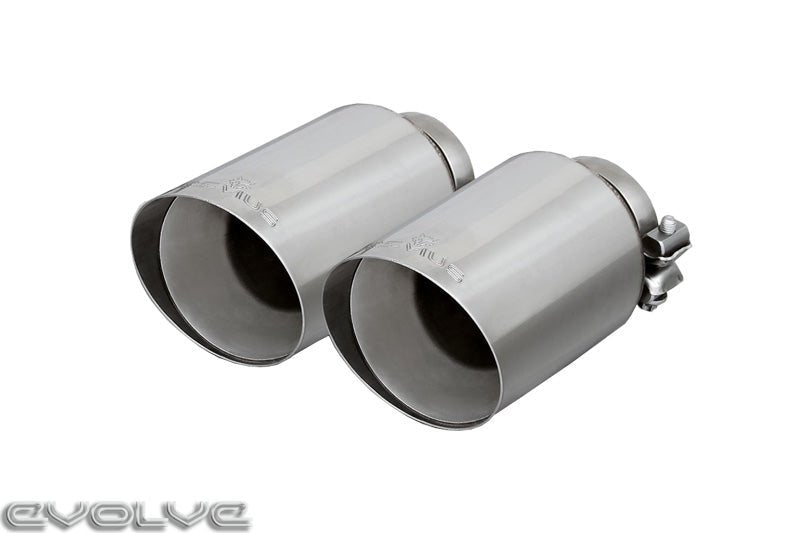 Remus 2013 Audi S3 Quattro 3 Door Axle Back Exhaust w/Connection Tube/Carbon Tail Pipe Set