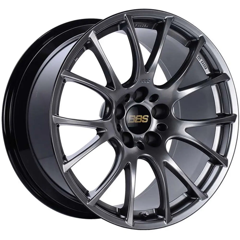 BBS RE-V7 18x9.5 5x100 ET43 Diamond Black Wheel -70mm PFS/Clip Required REV7025DB