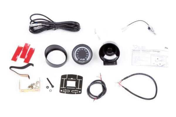 Revel VLS 52mm water temperature OLED gauge 100°F-300°F with 30 LED ring and 1/8 NPT sensor - 1TR1AA002R