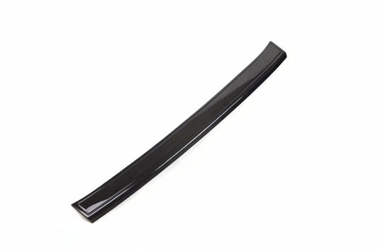 Revel GT dry carbon rear bumper applique gloss finish for 2016-2021 Honda Civic Hatchback and Type R - 1TR4GT0AH11