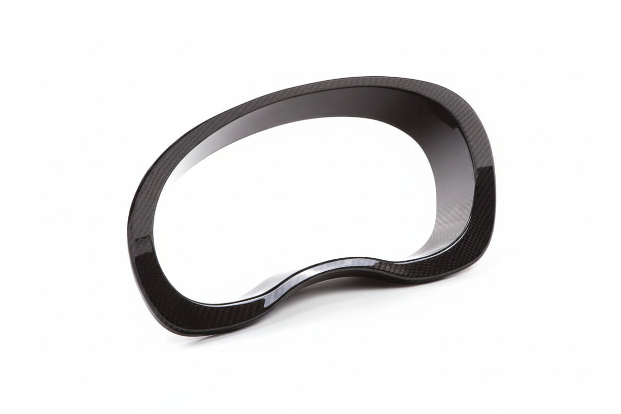 Revel GT dry carbon dash cluster inner cover gloss finish for 2015-2021 Subaru WRX and STI - 1TR4GT0AS01