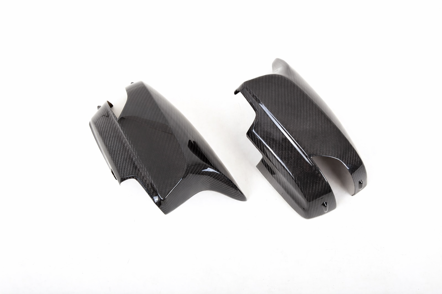 Revel GT dry carbon exterior mirror covers gloss finish for 2015-2021 Subaru WRX Limited and STI - 1TR4GT0AS23