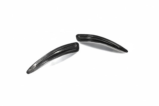 Revel GT dry carbon fiber hood ducts for 2020-2024 Toyota Supra with gloss UV coated finish - 1TR4GT0AT10