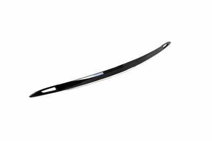 Revel carbon fiber rear garnish cover for 2016-2019 Tesla Model S with gloss UV coated finish - 1TR4GT1BX06