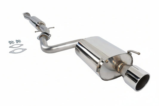 Revel Street Plus catback exhaust 60mm with 115mm single wall rolled tips for 2000-2005 Lexus IS300 - T20038