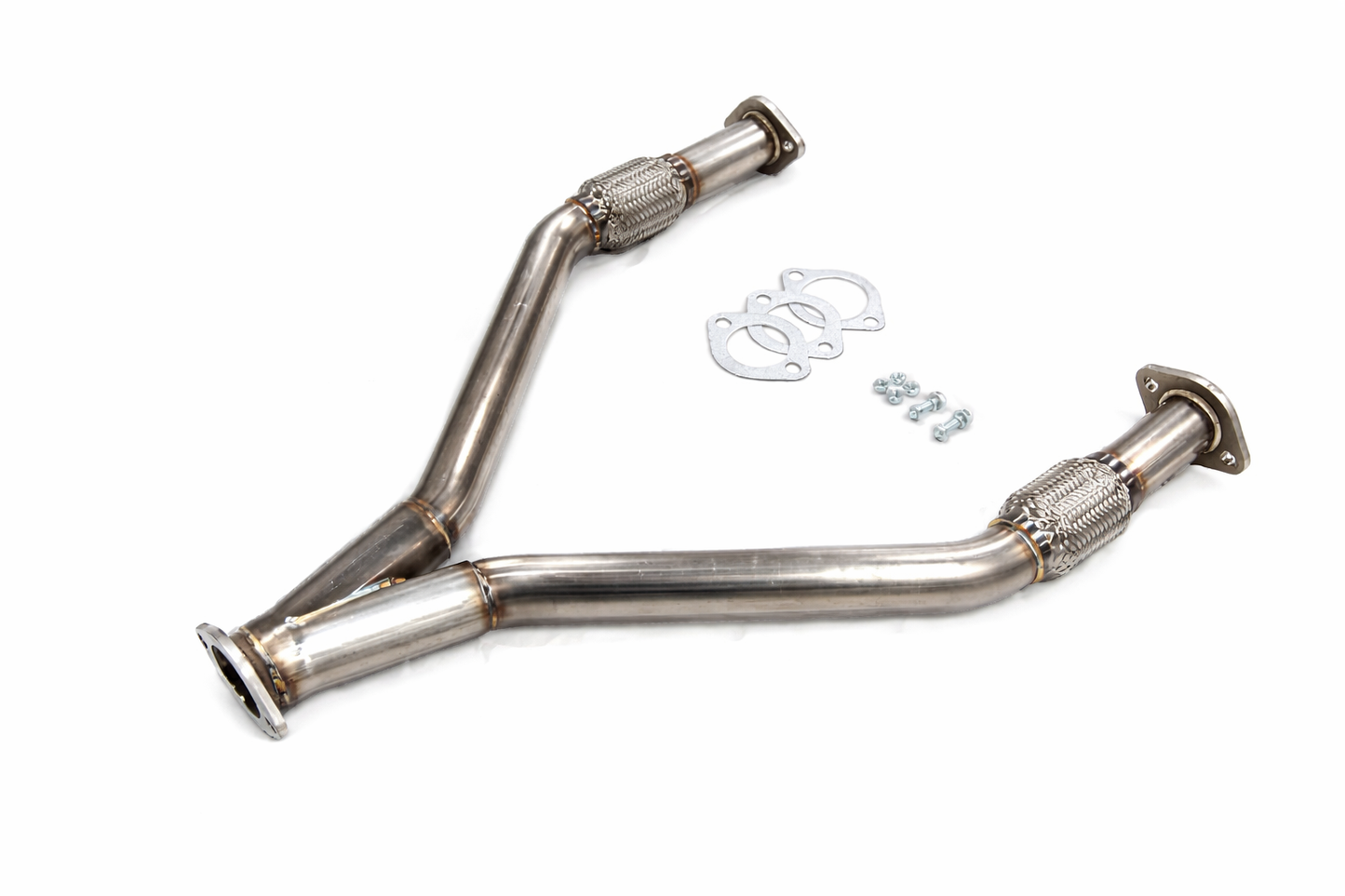 Revel SUS304 stainless steel exhaust Y-pipe 60-70mm for 2016-2017 Infiniti Q50 and Q60 3.0t RWD - T50200FR