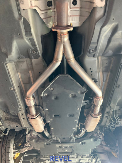 Revel SUS304 stainless steel exhaust Y-pipe 60-70mm for 2016-2017 Infiniti Q50 and Q60 3.0t RWD - T50200FR