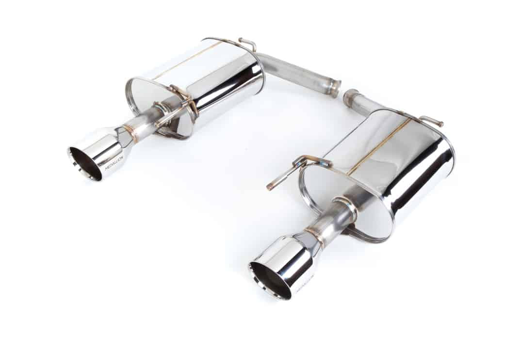 Revel Medallion Touring-S axle-back exhaust 115mm tips for 2007-2013 Infiniti G Sedan - T70130A