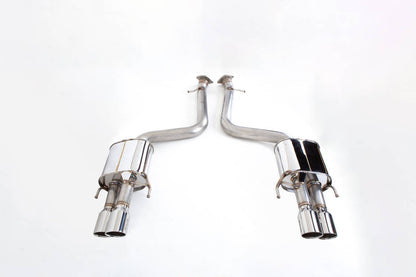 Revel Touring-S rear section dual muffler quad tip exhaust for 2016-2017 Lexus GS F - T70201AR