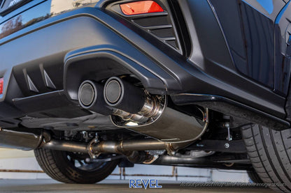 Revel Medallion Touring Premier Valved Catback Exhaust Carbon Fiber Tip for 2022-2025 Subaru WRX - T71206C