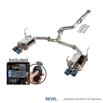 Revel Medallion Touring Premier Valved Catback Exhaust for 2022-2025 Subaru WRX - T71206T