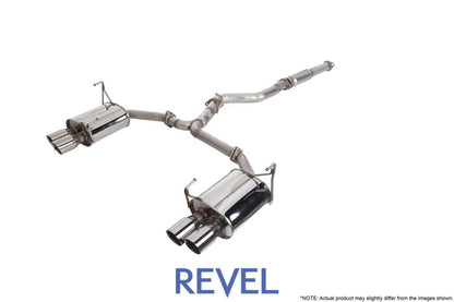 Revel Medallion Touring-S Catback Exhaust - Dual Muffler 2022+ Subaru WRX