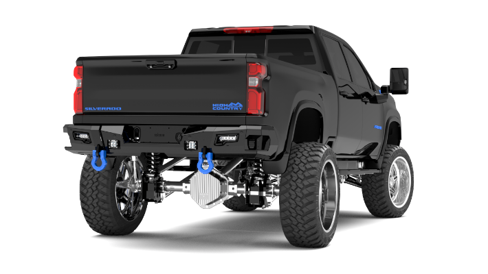 Road Armor 2020 Chevy/GMC 2500 iDentity Rear Beauty Rings & Step Pads