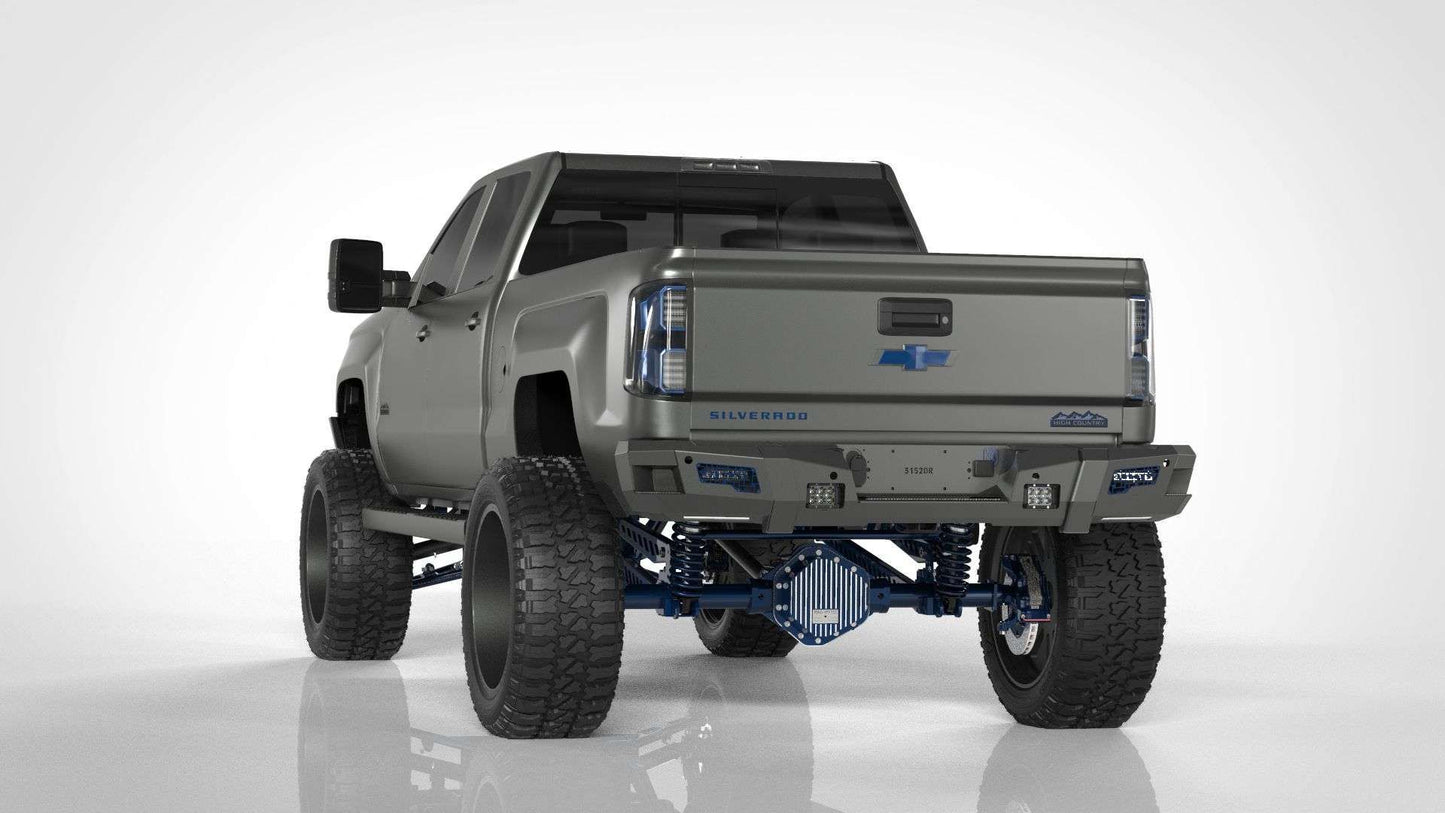 Road Armor 2020 Chevy/GMC 2500 iDentity Rear Mesh Hyve & Step Pads