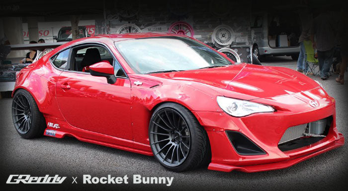GReddy 13+ Scion FR-S Full Greddy X Rocket Bunny 86 Wide Body Aero Kit w/ GT Wing