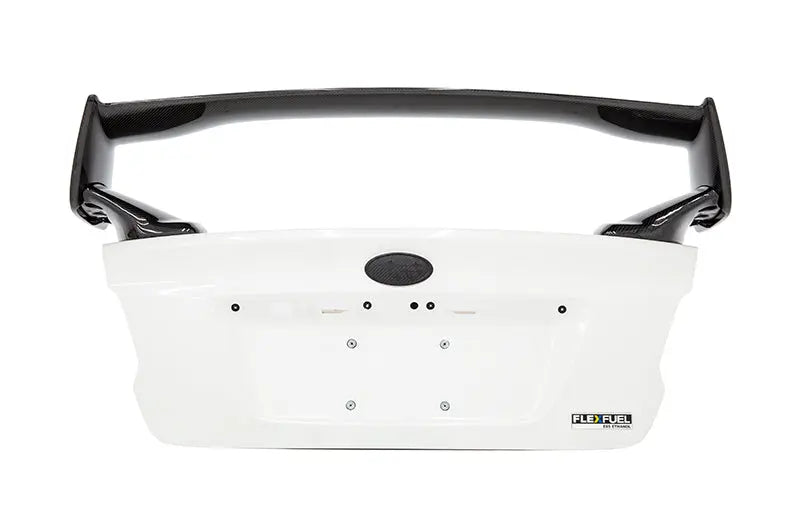 OLM Carbon Fiber OEM STI Style Spoiler with Carbon Bases - 2015-2021 Subaru WRX / STI