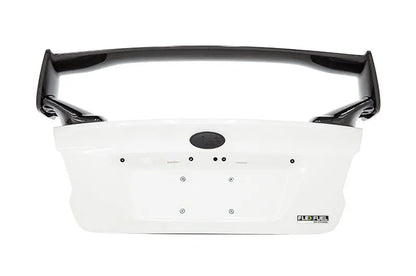 OLM Carbon Fiber OEM STI Style Spoiler with Carbon Bases - 2015-2021 Subaru WRX / STI