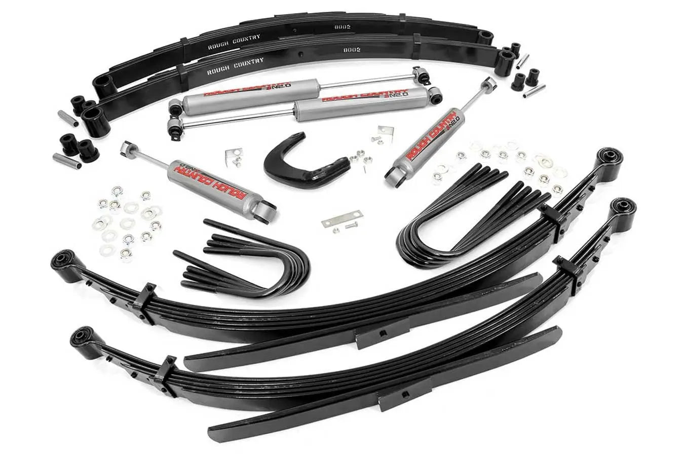 Rough Country 4 Inch Lift Kit&nbsp;Chevy/GMC Half Ton 245.20 Rough Country