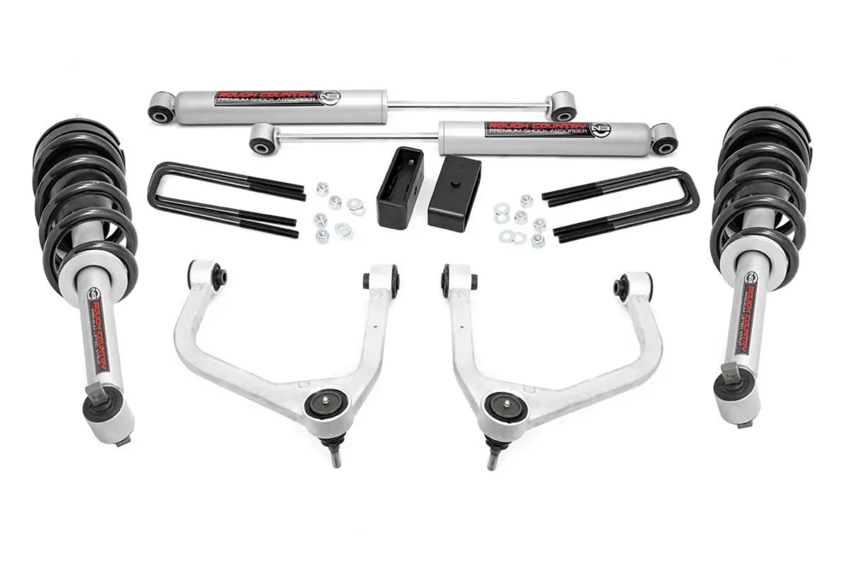 Rough Country 3.5 Inch Lift Kit Silverado 1500 (19-24) 29532 Rough Country