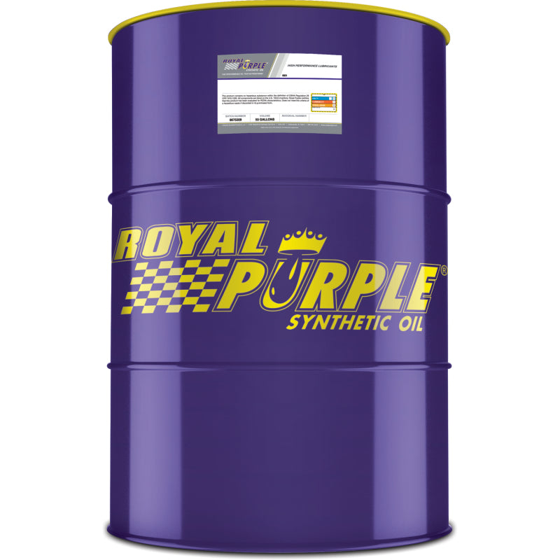 Royal Purple Duralec Super Synthetic Diesel Motor Oil 5W-40, 55-gallon drum, part number 87540