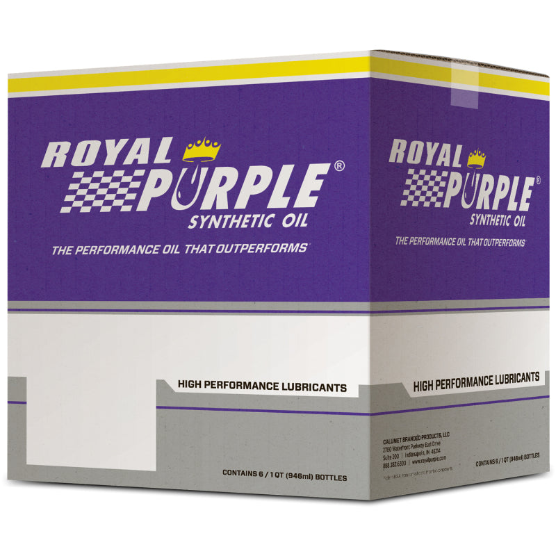 Royal Purple High Performance European Formula Synthetic Motor Oil 0W-20, 6 x 1-quart case, part number 11915