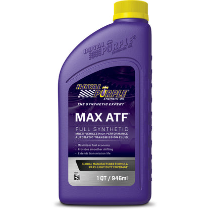 Royal Purple Max ATF Full Synthetic Automatic Transmission Fluid, 6 x 1-quart case, part number 06320