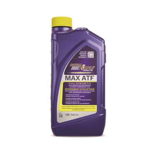 Royal Purple Max ATF Full Synthetic Automatic Transmission Fluid, Canadian label, 6 x 1-quart case, part number 26320