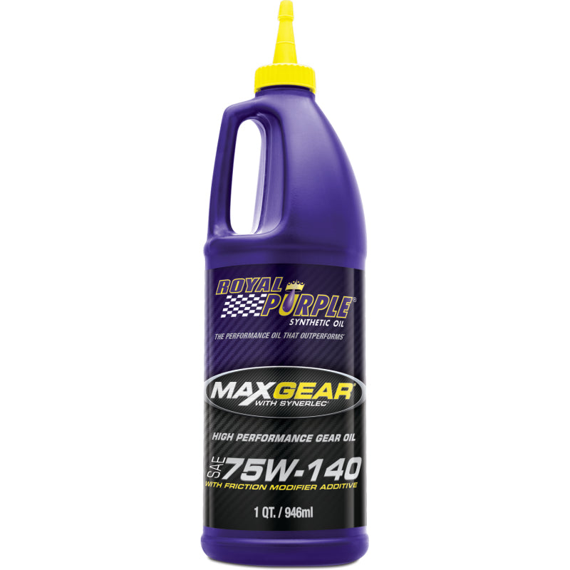 Royal Purple Max Gear Full Synthetic High Performance Gear Oil 75W-140, 6 x 1-quart case, part number 06301