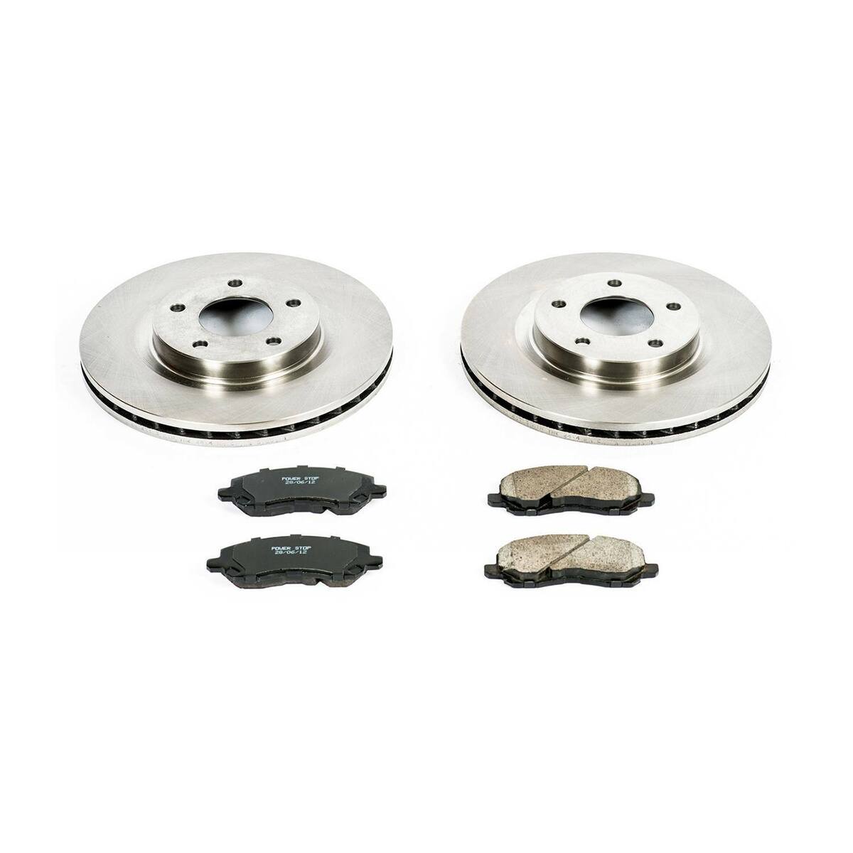 Power Stop 11-14 Chrysler 200 Front & Rear Z26 Street Warrior Brake Kit w/Calipers