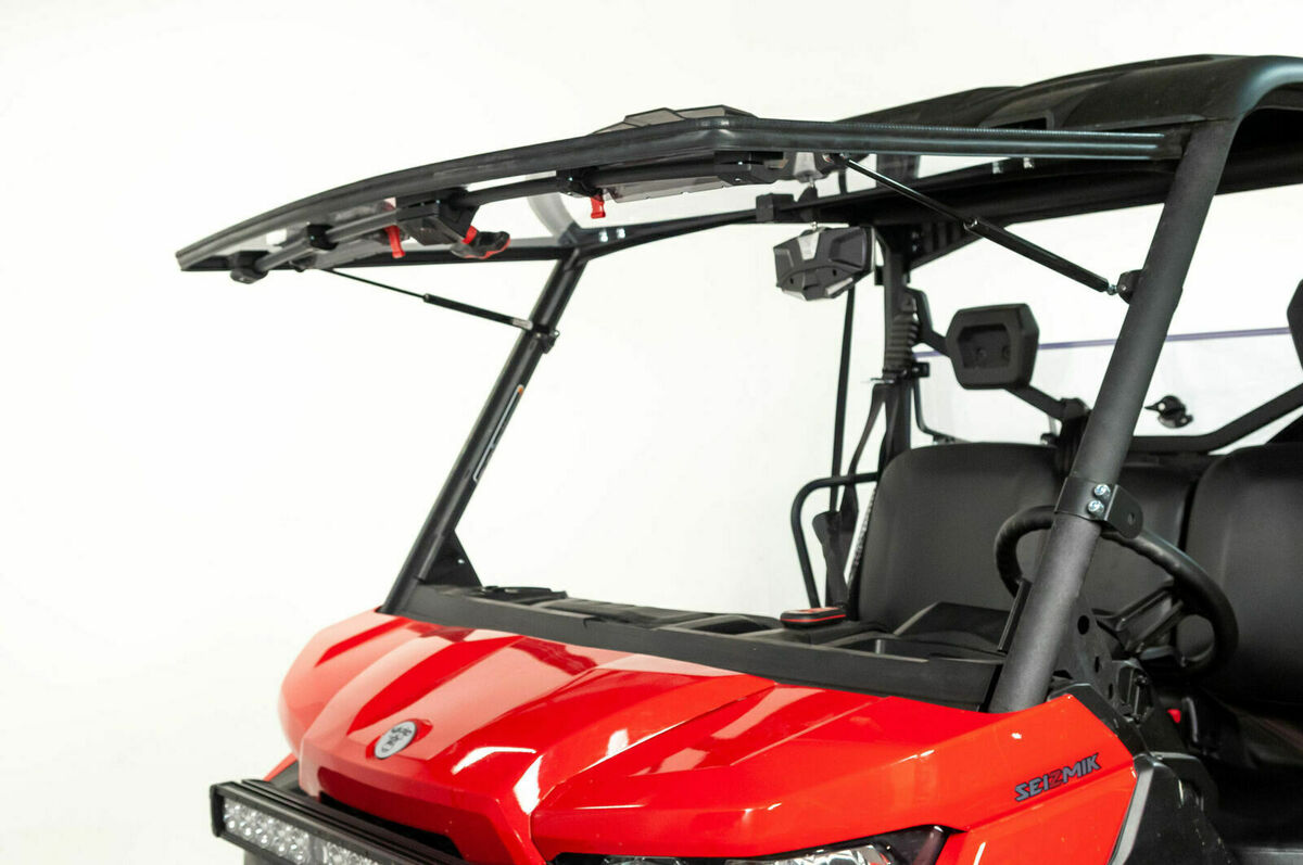 Seizmik 16-23 Can Am Defender HD5-HD10/MAX/XT/PRO Windshield Folding UV1S Poly