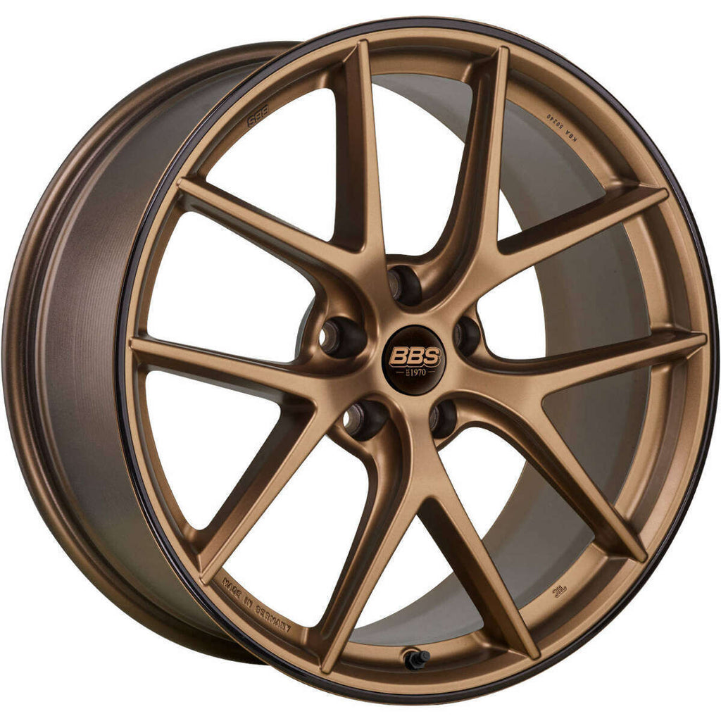 BBS CI-R 20x11.5 5x112 ET40 Bronze Rim Protector Wheel -82mm PFS/Clip Required