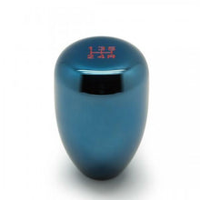 Load image into Gallery viewer, BLOX Racing Limited Series 6-Speed Billet Shift Knob - Electric Blue 10x1.25mm