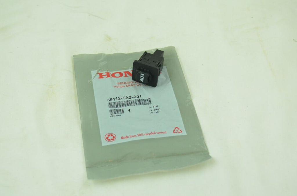 Genuine OEM Honda Auxiliary Jack  (39112-TA0-A01) X1