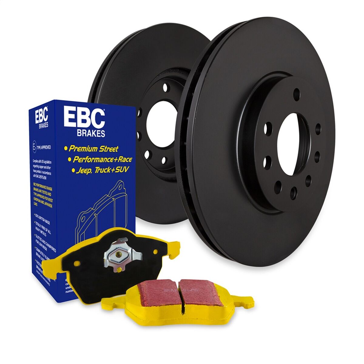 EBC Stage 20 Ultimax Brake Pads and RK Rotors - S20K2348