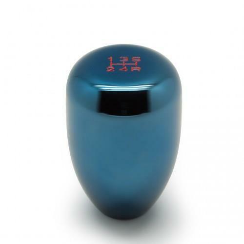 BLOX Racing Limited Series 5-Speed Billet Shift Knob - Electric Blue 12x1.25mm