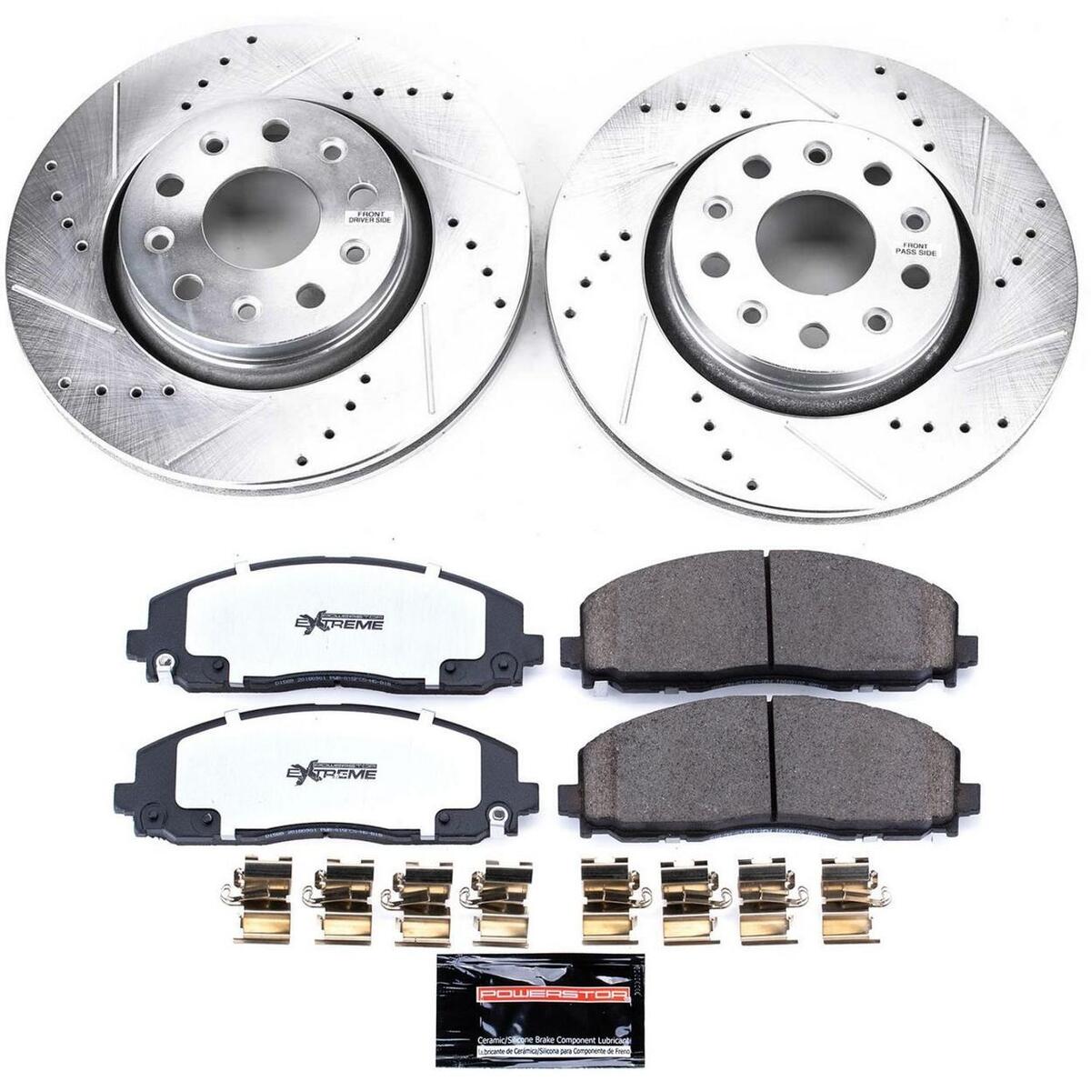 Power Stop 18-19 Jeep Wrangler Front & Rear Autospecialty Brake Kit